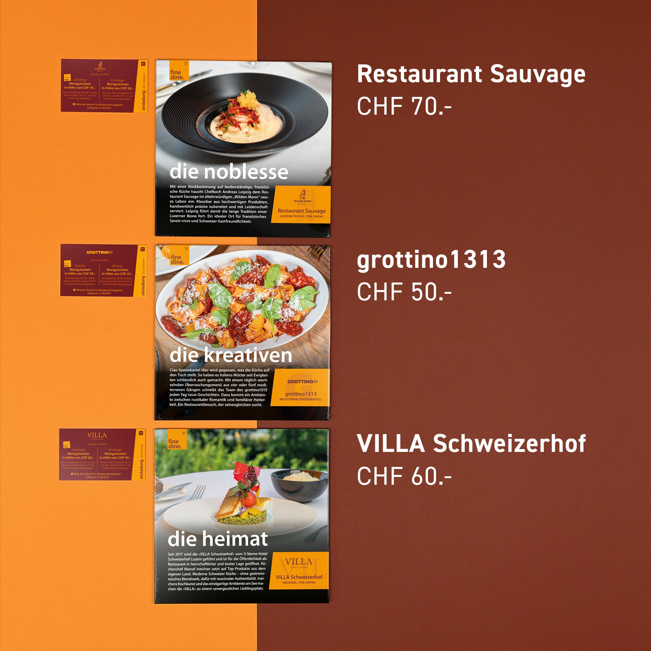 FINE DINE® Box Luzern 2026