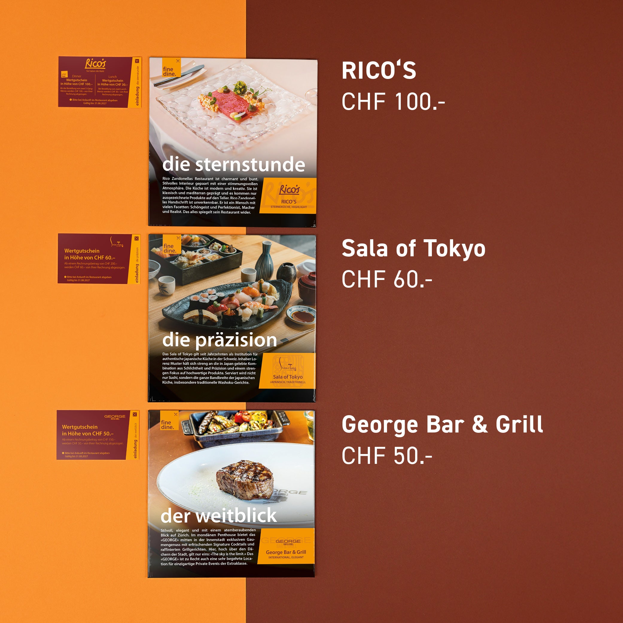 FINE DINE® Box Zürich 2026