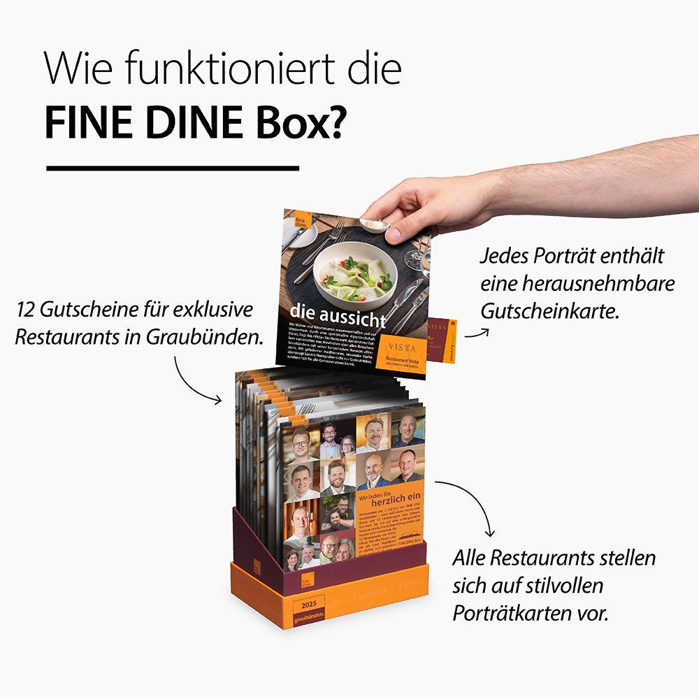 FINE DINE Box Graubünden 2025