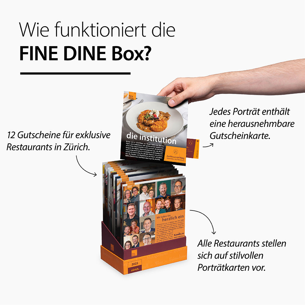 FINE DINE Box Zürich 2025