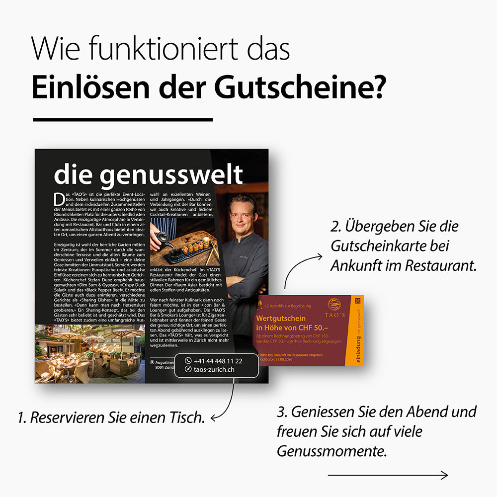 FINE DINE Box Zürich 2025