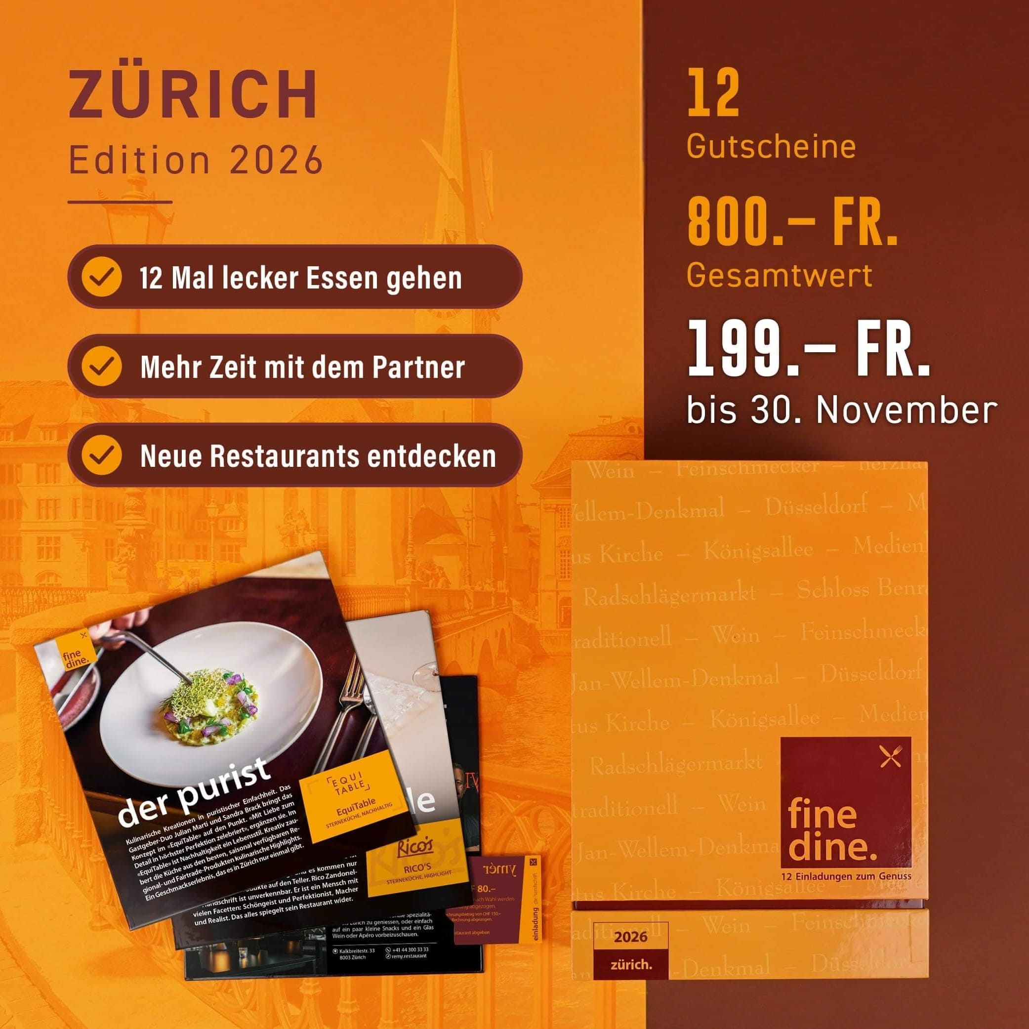 FINE DINE® Box Zürich 2026